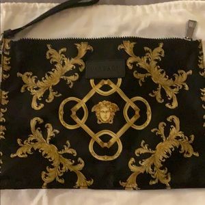 Versace zipper Pouch/ Clutch